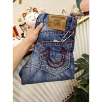 quần jean ông địa màu xanh jean