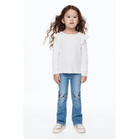 Quần jean ống loe bé gái HM Authentic