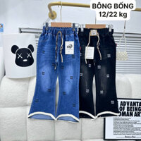 Quần jean ống loe bé gái 12-22kg