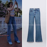 quần jean ống loe nhẹ