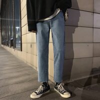 Quần Jean Ống Nam Hàn Quốc, Quần Baggy Dễ Phối HQ97 QJ06