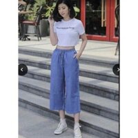 Quần Jean ống rộng đẹp xinh