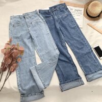 Quần jean ống rộng hơi loe🌸