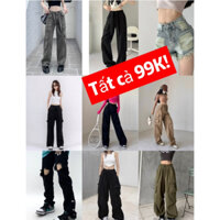 quần jean ống rộng nữ mùa đông Tất cả 99K