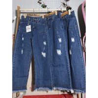 Quần jean ống  rộng