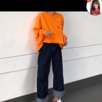 Quần jean ống rộng