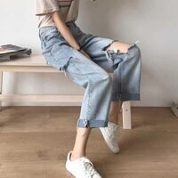 Quần jean ống rộng