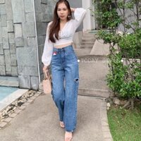 Quần jean ống rộng