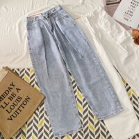 Quần jean ống suông form 9 tấc🌸