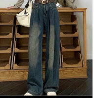 quần jean ống suông rộng