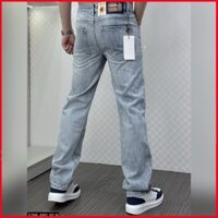 Quần Jean Ống Xuông Nam Xanh Mài Cao Cấp - Quần Jean Quảng Châu  🌟 QJ-3296 VIC