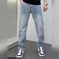 Quần Jean Ống Xuông Nam Xanh Mài Cao Cấp - Quần Jean Quảng Châu  🌟 QJ-3296