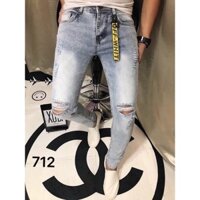 QUẦN JEAN RÁCH GỐI CÁ TÍNH KRIXI FASHION