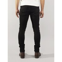 QUẦN JEAN RÁCH GỐI ĐEN QJ1395