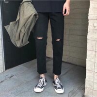 Quần Jean Rách Gối