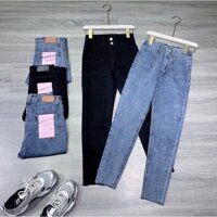 Quần jean skinny cạp cao túi ốp co giãn nữ Q080