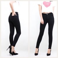 Quần jean skinny đen