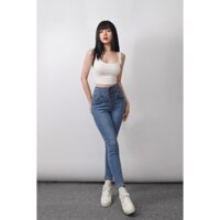 Quần jean skinny lưng cao 4 nút - BANHBEO - MS.Q0156