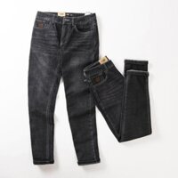 Quần Jean Skinny Nam Cao Cấp H90 Màu Đen Chất Co Giãn Trẻ Trung J081  '