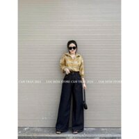 QUẦN JEAN SUÔNG XANH ĐẬM BASIC