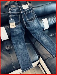 ♞,♘Quần jean thêu đường phố cao cấp Patch Spray Paint Skinny Pants [Hàng có sẵn] COTTON USA