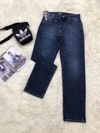 Quần jean thun nam cao cấp hàng đẹp - Đậm  - 32