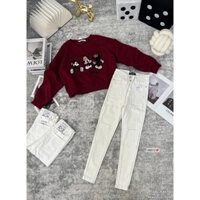 Quần Jean Trắng Ôm BV JEAN mã 6011-6012