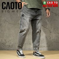 Quần Jean Xám Chuột Big SIze Men Hàng Chinh Hãng Chất Lượng Cao