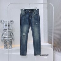 QUẦN JEAN XANH XƯỚC (A1 505)