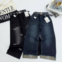 Quần Jean xuông bé gái 22-35kg siêu đẹp