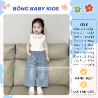 Quần Jean6 Dài Cho Bé Quần jean mềm mịn (Từ 1 - 10 Tuổi), Đồ Bé Gái, Quần Áo Trẻ Em