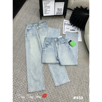 Quần jeans bạc xuông đính đá hàng QC cao cấp (#933)