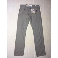 Quần jeans dài cotton nữ đáy ngắn ống đứng hiệu 511 Levi’s slim fit màu xám size 14 chính hãng *