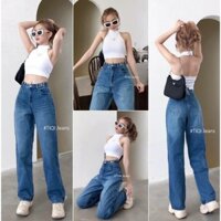 Quần JEANS DÀI ỐNG RỘNG