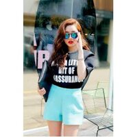 Quần jeans đùi nữ ngắn mát mẻ mùa hè 2021