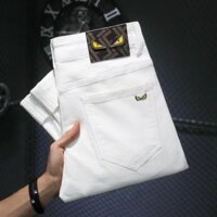 Quần Jeans Fendi2357 Nam Slim-fit Straight Stretch Casual