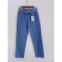 Quần Jeans Gấu Tua Rua