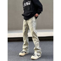 Quần jeans khoá kéo nam