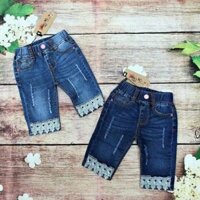 Quần Jeans lửng bé gái
