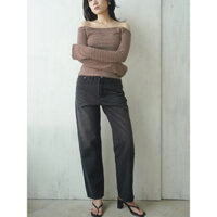 Quần Jeans Lưng Cao Dáng Đứng Relax | The Relaxed Fit Jeans | White On Denim