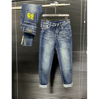QUẦN JEANS NAM DÀI PHỐI TÚI SAU