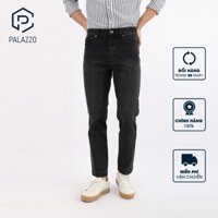 Quần Jeans Nam Kiểu Dáng Regular Màu Ghi Phom Rộng Thoải Mái MPTN-20018