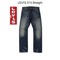 Quần jeans nam levi's 513 Slim Straight W30L34 Hàng Hiệu