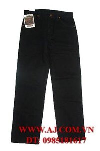Quần jeans nam màu đen WRANGLER COWBOY - Size 30x30