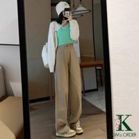 Quần Jeans Nam Nữ Màu Nâu Sữa Cạp Cao Phong Cách Ulzzang Basic Mặc Hàng Ngày Chất Jean Kaki Loại 1 Dày Dặn Co Dãn Nhẹ