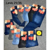 Quần jeans nam ống đứng cao cấp xanh đậm xanh nhạt xám đậm xám rêu đen co dãn