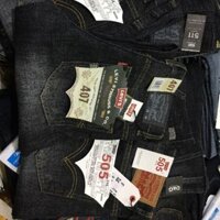 Quần jeans nam ống suông