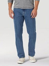 Quần jeans nam ống xuông Wrangler cao cấp xuất khẩu