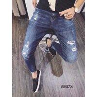 Quần Jeans Nam Rách Gối Trẻ Trung MS9373 LylyShop