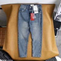 Quần Jeans Nam Rung Form Crop Fit Rung Chính Hãng Fapas